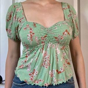 DISCONTINUED Urban Outfitters Y2K Babydoll Crop Top